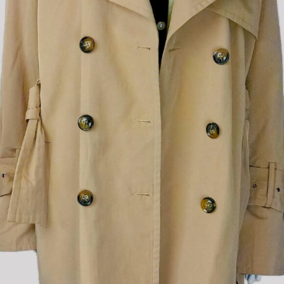 Misguided Double Breast Trench Coat - Picture 5 of 10